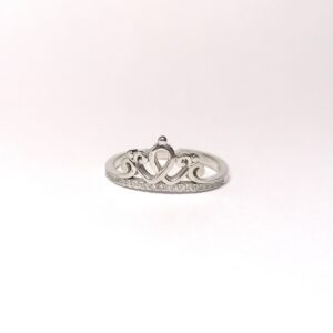 Tiara 2 – 925 CZ Princess Tiara Ring